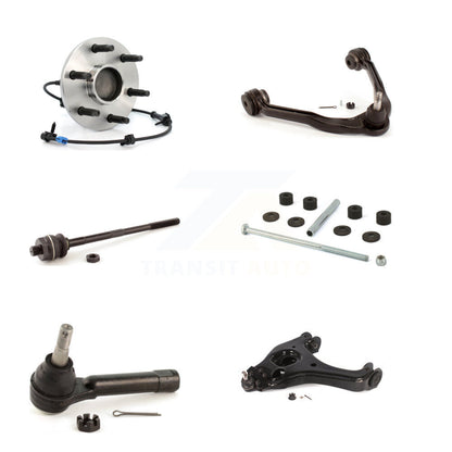 Bearing Lower Upper Arm Tie Rod Link Front Left Kit (6Pc) For Chevrolet GMC 1500
