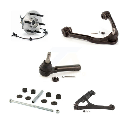 Bearing Lower Upper Control Arm Outer Tie Rod Link Front Left Kit (5Pc) For GMC