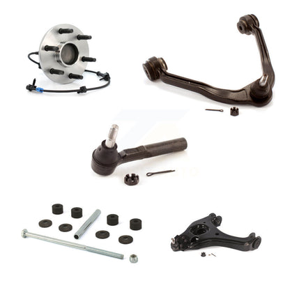 Bearing Lower Upper Control Arm Outer Tie Rod Link Front Left Kit (5Pc) For 1500