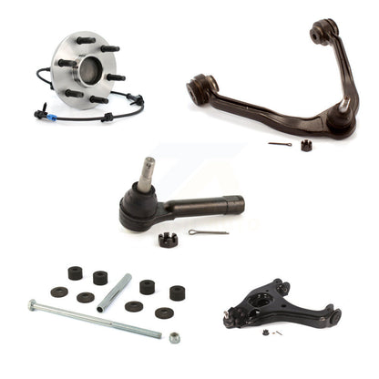 Bearing Lower Upper Arm Outer Tie Rod & Link Front Left Kit (5Pc) For Chevrolet