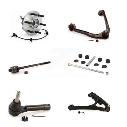 Bearing Lower Upper Control Arm Tie Rod Link Front Right Kit (6Pc) For Chevrolet