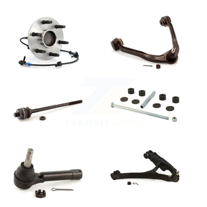 Bearing Lower Upper Control Arm Tie Rod Link Front Right Kit (6Pc) For Chevrolet