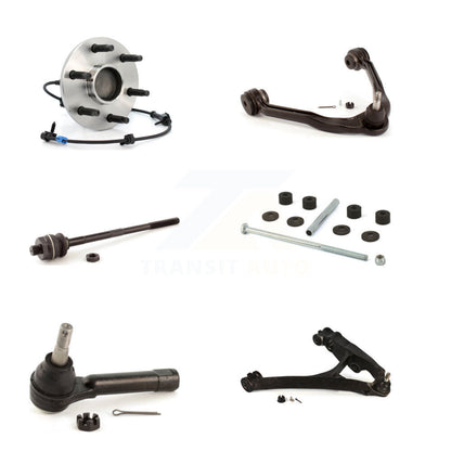 Bearing Lower Upper Control Arm Tie Rod Link Front Right Kit (6Pc) For Chevrolet