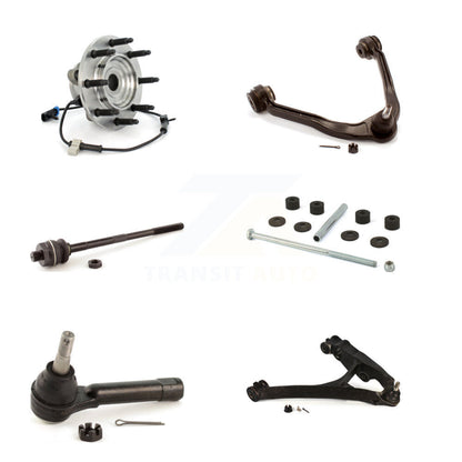 Bearing Lower Upper Control Arm Tie Rod Link Front Right Kit (6Pc) For Chevrolet