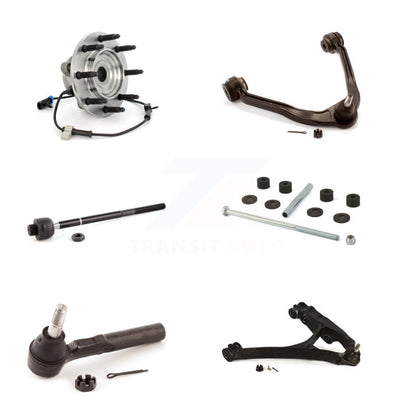 Bearing Lower Upper Control Arm Tie Rod Link Front Right Kit (6Pc) For Chevrolet