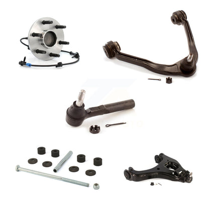 Bearing Lower Upper Control Arm Outer Tie Rod Link Front Right Kit (5Pc) For GMC
