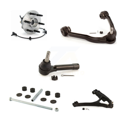 Bearing Lower Upper Control Arm Outer Tie Rod Link Front Right Kit (5Pc) For GMC