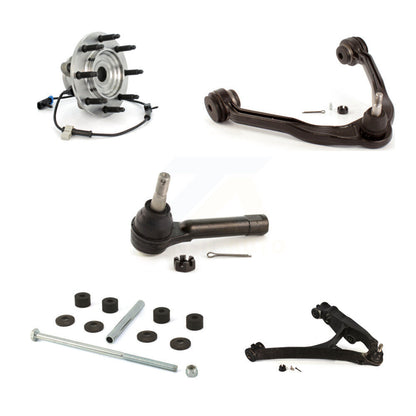 Bearing Lower Upper Control Arm Outer Tie Rod Link Front Right Kit (5Pc) For GMC