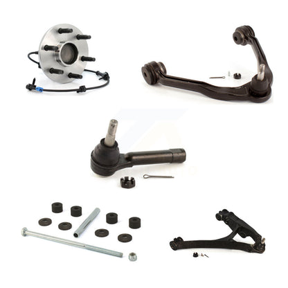 Bearing Lower Upper Control Arm Outer Tie Rod Link Front Right Kit (5Pc) For GMC