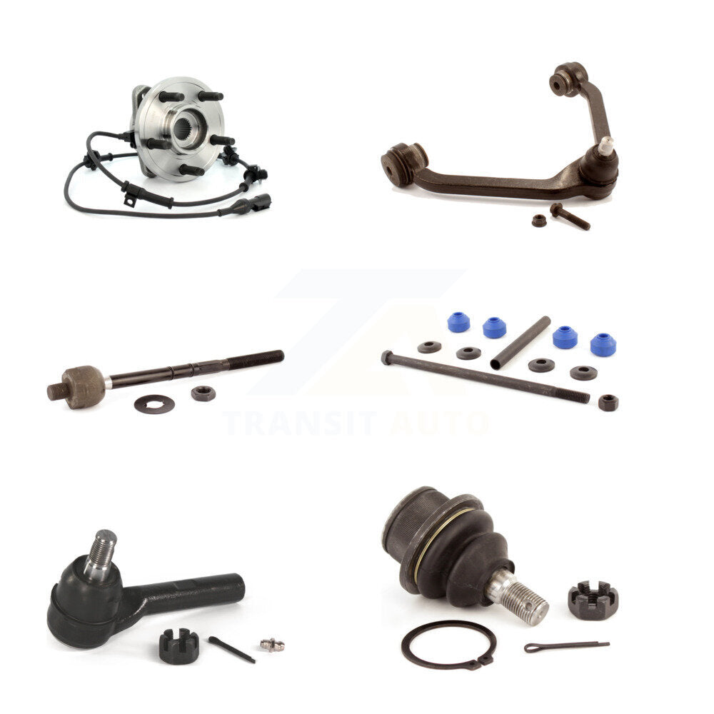 Bearing Upper Control Arm Lower Ball Joint Tie Rod Link Front Right Kit For Ford