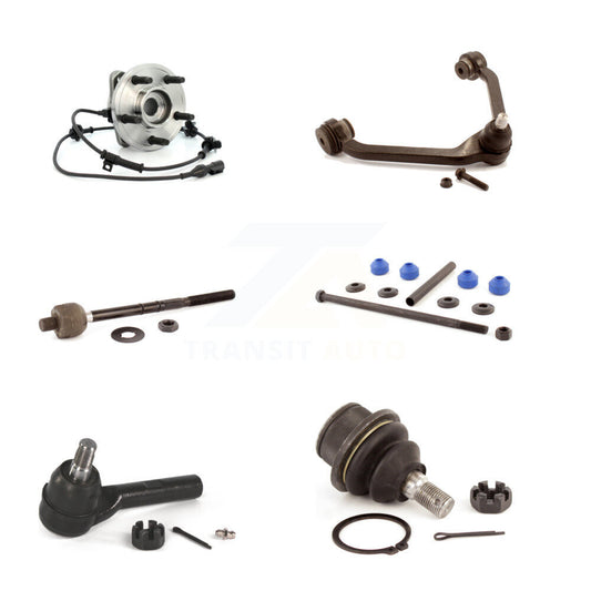 Bearing Upper Control Arm Lower Ball Joint Tie Rod Link Front Right Kit For Ford