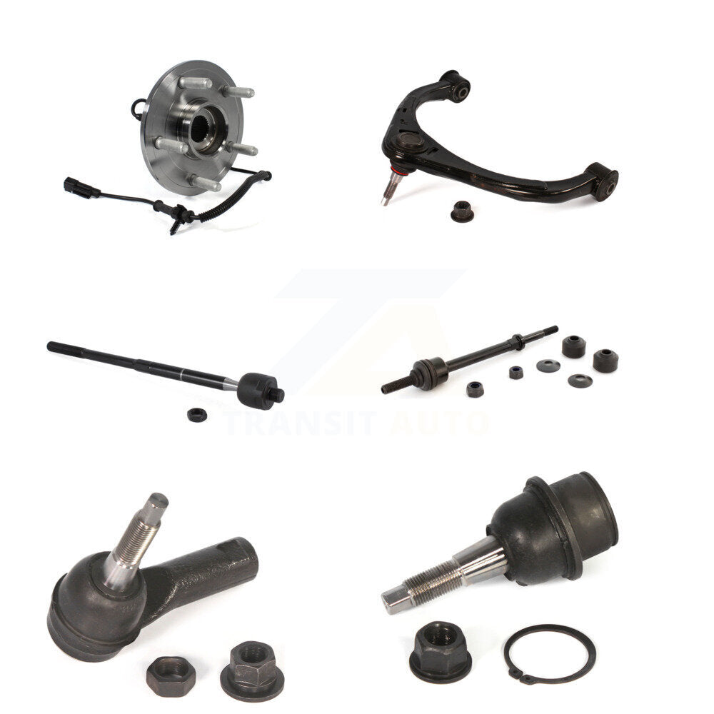 Bearing Upper Control Arm Lower Ball Joint Tie Rod Link Front Right Kit For Ram