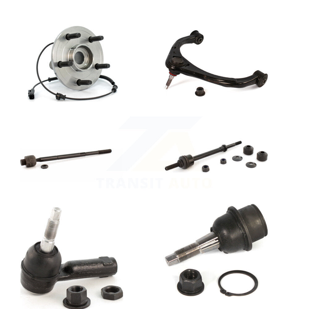 Bearing Upper Control Arm Lower Ball Joint Tie Rod Link Front Right Kit For Ram