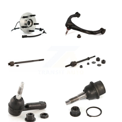 Hub Bearing Upper Control Arm Lower Ball Joint Tie Rod Link Front Right Kit For