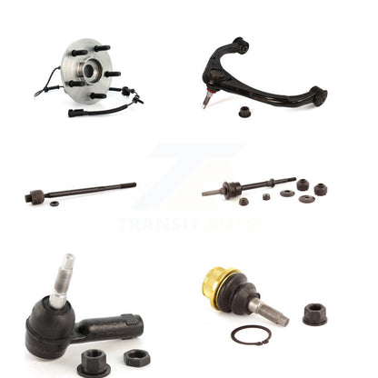 Hub Bearing Upper Control Arm Lower Ball Joint Tie Rod Link Front Right Kit For