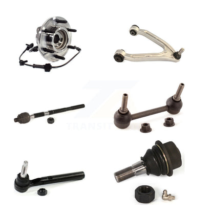 Bearing Upper Arm Lower Ball Joint Tie Rod Link Front Right Kit (6Pc) For Hummer