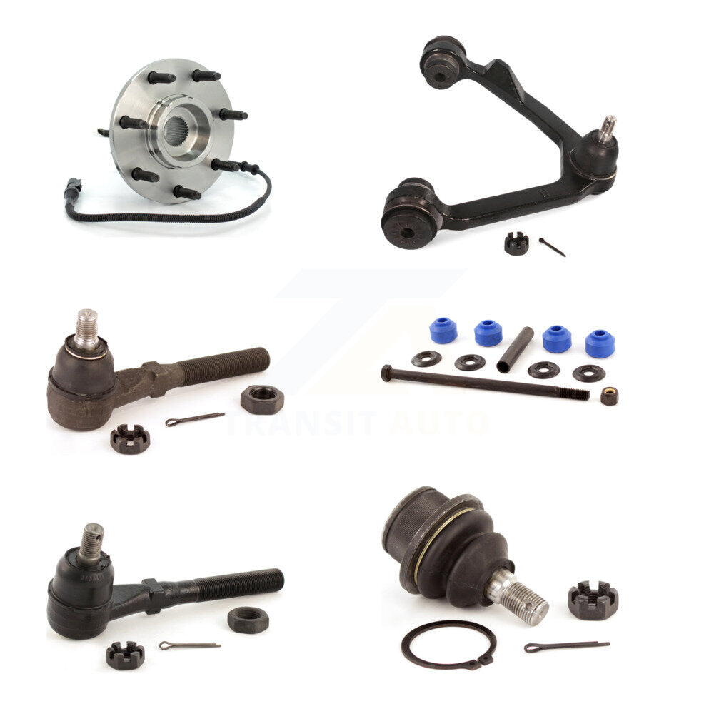 Bearing Upper Arm Lower Ball Joint Tie Rod & Link Front Right Kit For Ford F-150