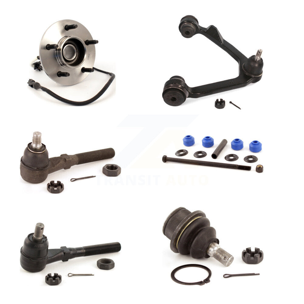 Bearing Upper Arm Lower Ball Joint Tie Rod & Link Front Right Kit For Ford F-150