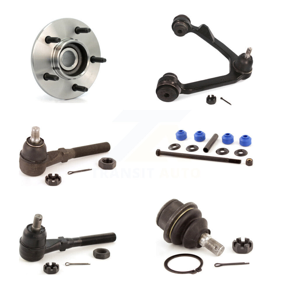 Bearing Upper Arm Lower Ball Joint Tie Rod & Link Front Right Kit For Ford F-150