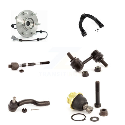 Bearing Upper Control Arm Lower Ball Joint Tie Rod Link Front Right Kit For QX56