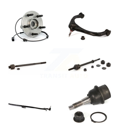 Hub Bearing Upper Control Arm Lower Ball Joint Tie Rod Link Front Right Kit For
