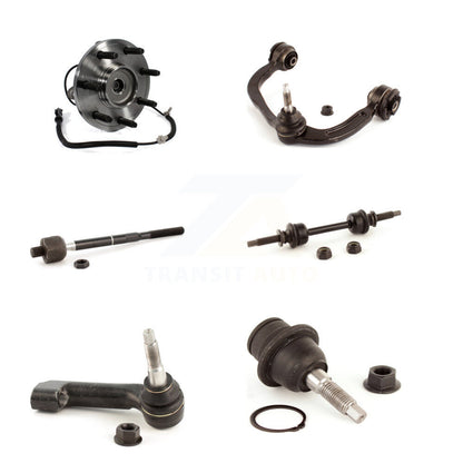 Hub Bearing Upper Control Arm Lower Ball Joint Tie Rod Link Front Right Kit For