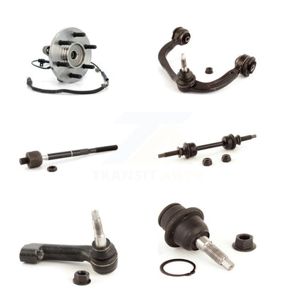 Hub Bearing Upper Control Arm Lower Ball Joint Tie Rod Link Front Right Kit For