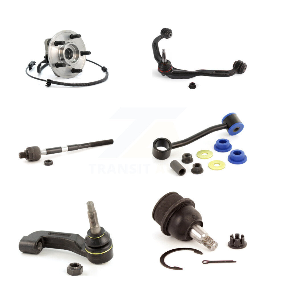 Bearing Upper Arm Lower Ball Joint Tie Rod Link Front Right Kit For Dodge Nitro
