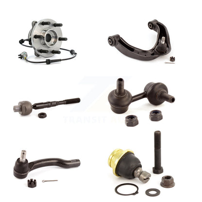 Bearing Upper Control Arm Lower Ball Joint Tie Rod Link Front Right Kit For 4WD