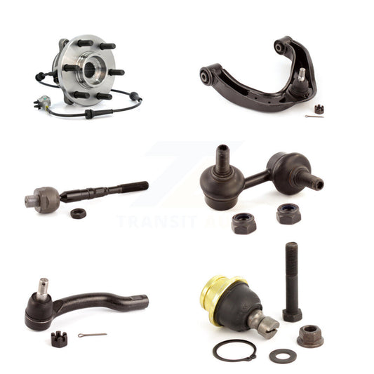 Bearing Upper Control Arm Lower Ball Joint Tie Rod Link Front Right Kit For 4WD