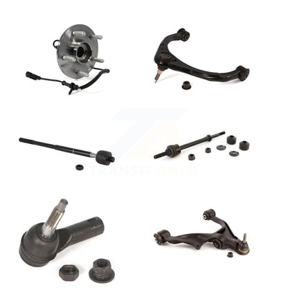Bearing Lower Upper Control Arm Tie Rod Link Front Right Kit (6Pc) For Ram 1500