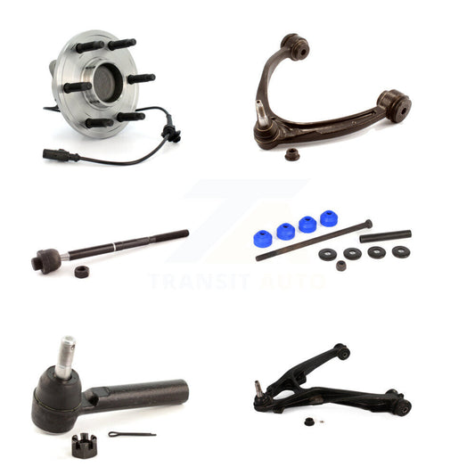 Bearing Lower Upper Control Arm Tie Rod Link Front Right Kit (6Pc) For Chevrolet