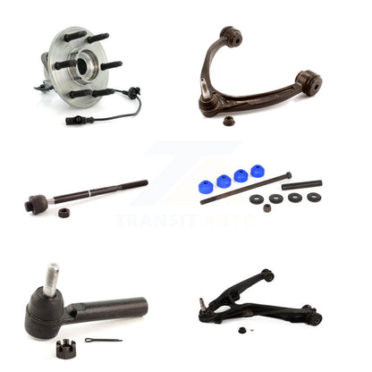 Bearing Lower Upper Control Arm Tie Rod Link Front Right Kit (6Pc) For Chevrolet