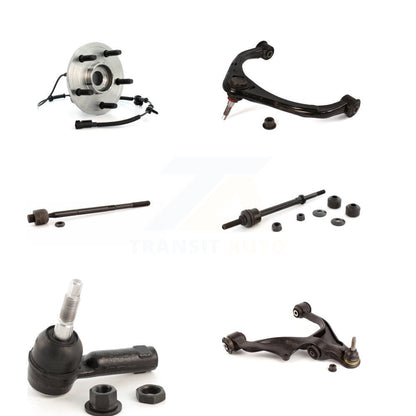 Bearing Lower Upper Arm Tie Rod & Link Front Right Kit (6Pc) For Dodge Ram 1500