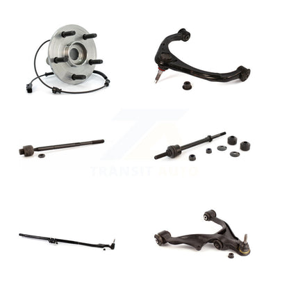Bearing Lower Upper Control Arm Tie Rod Link Front Right Kit (6Pc) For Ram 1500