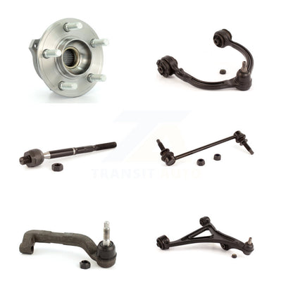 Bearing Lower Upper Control Arm Tie Rod Link Front Right Kit (6Pc) For Chrysler