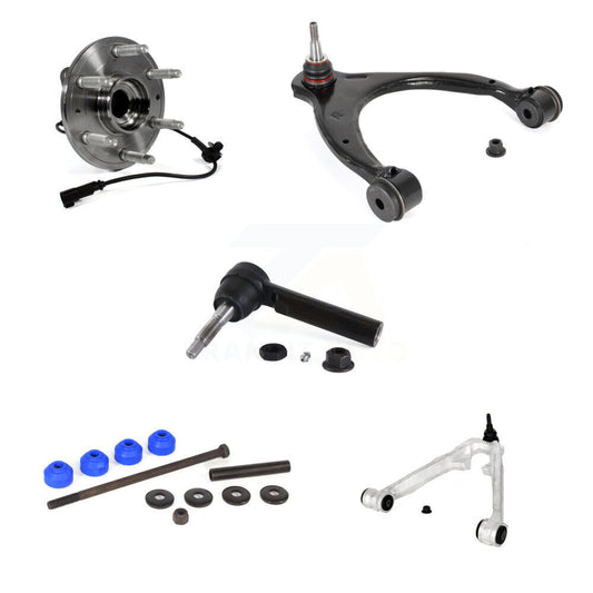 Bearing Lower Upper Control Arm Outer Tie Rod Link Front Right Kit (5Pc) For GMC