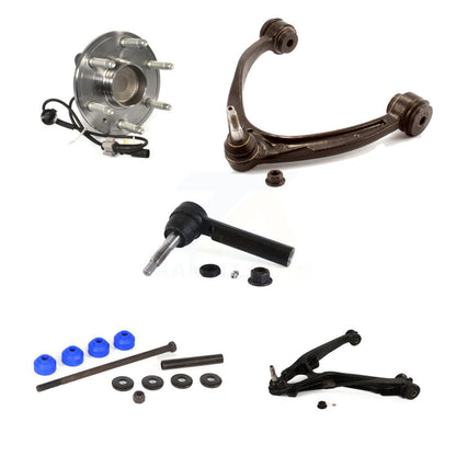 Bearing Lower Upper Control Arm Outer Tie Rod Link Front Right Kit (5Pc) For GMC