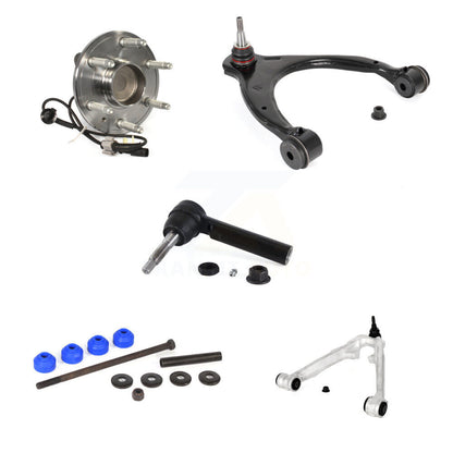 Bearing Lower Upper Control Arm Outer Tie Rod Link Front Right Kit (5Pc) For GMC