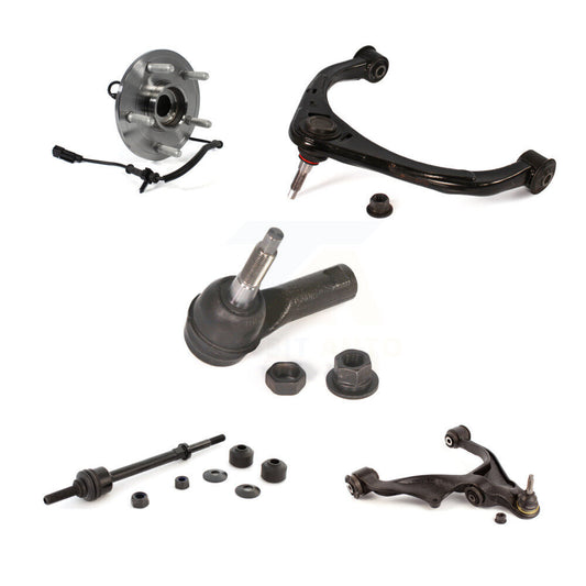 Bearing Lower Upper Control Arm Outer Tie Rod Link Front Right Kit (5Pc) For Ram
