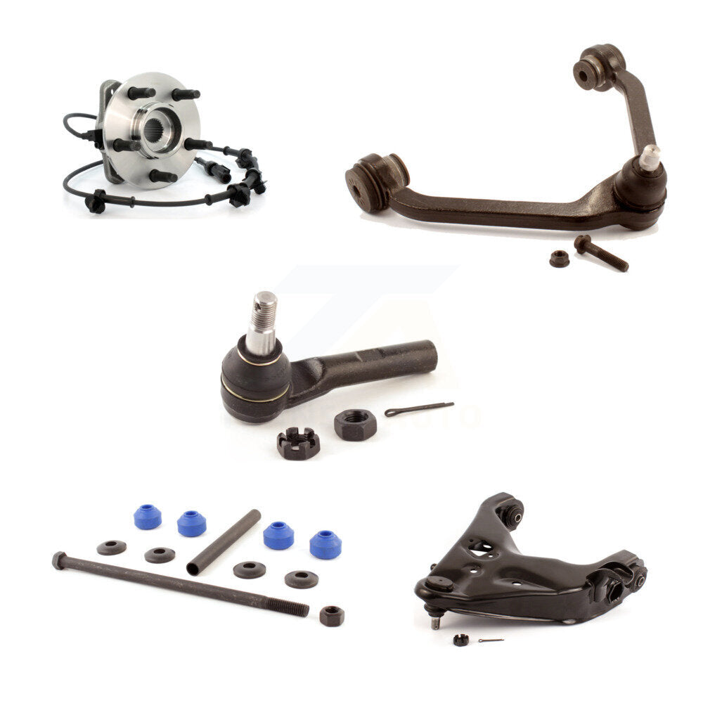 Bearing Lower Upper Arm Outer Tie Rod Link Front Right Kit (5Pc) For Ford Ranger