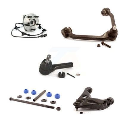 Bearing Lower Upper Control Arm Outer Tie Rod Link Front Right Kit (5Pc) For 4WD