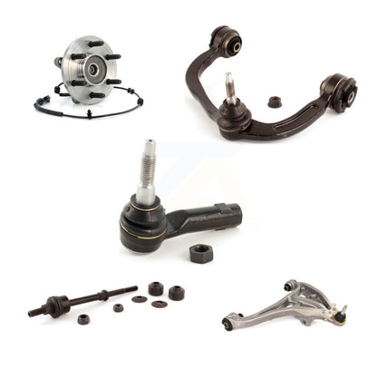 Bearing Lower Upper Control Arm Outer Tie Rod Link Front Right Kit (5Pc) For LT