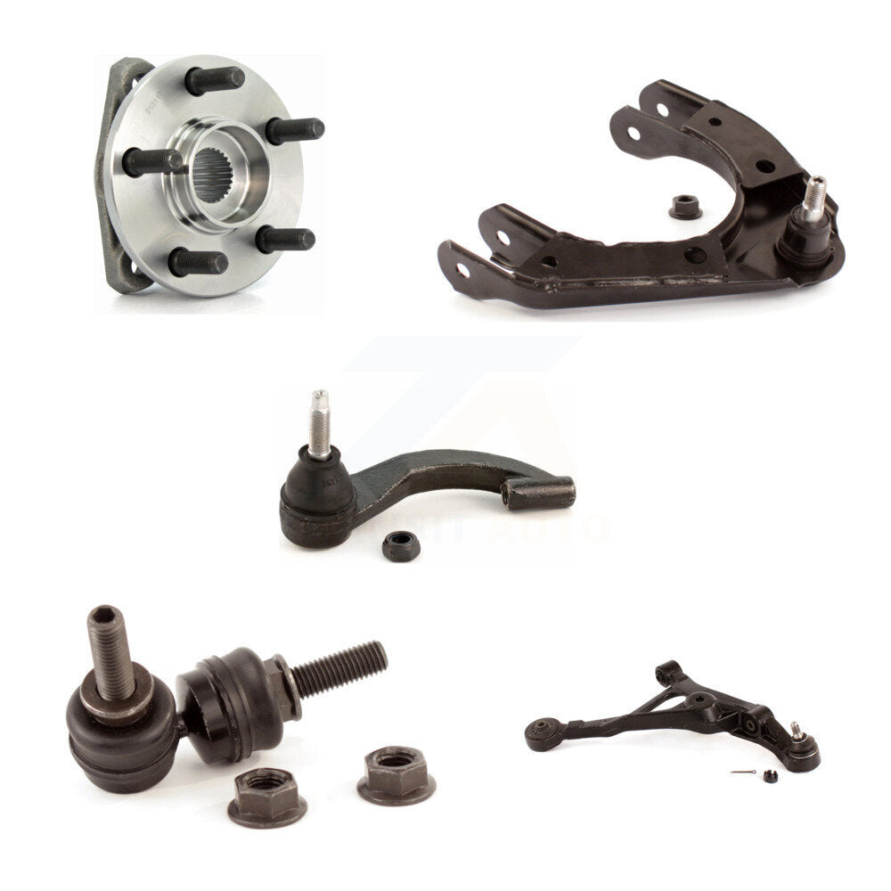 Bearing Lower Upper Control Arm Outer Tie Rod Link Front Right Kit For Chrysler