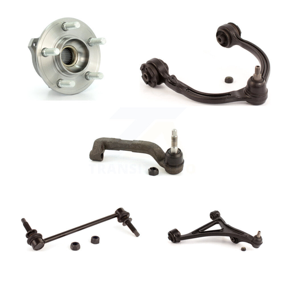Bearing Lower Upper Control Arm Outer Tie Rod Link Front Right Kit (5Pc) For 300