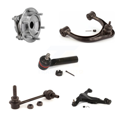 Bearing Lower Upper Control Arm Outer Tie Rod Link Front Right Kit (5Pc) For FJ