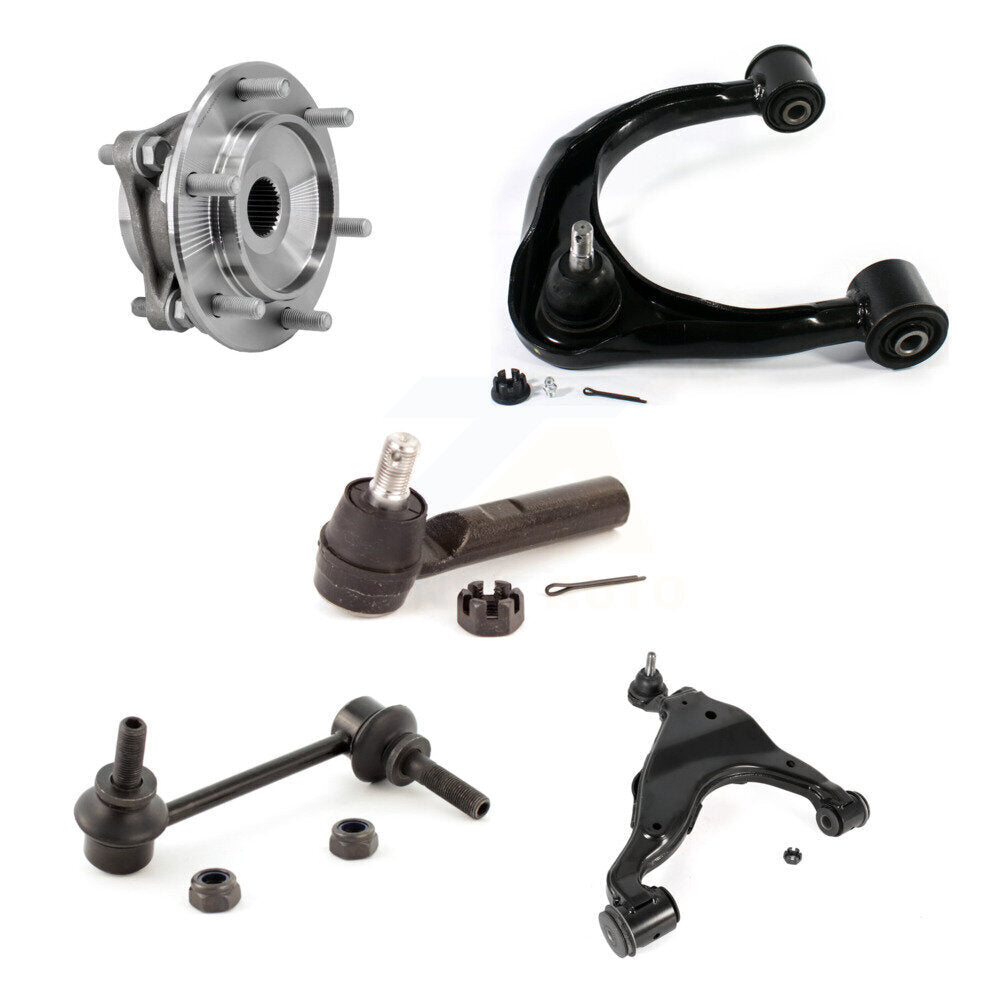 Hub Bearing Lower Upper Arm Outer Tie Rod Link Front Right Kit For Toyota Tacoma
