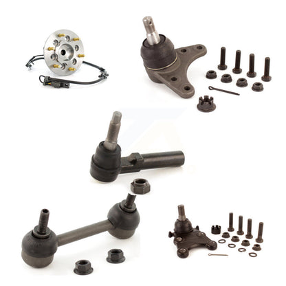 Bearing Upper Lower Ball Joint Outer Tie Rod Link Front Right Kit (5Pc) For 2008