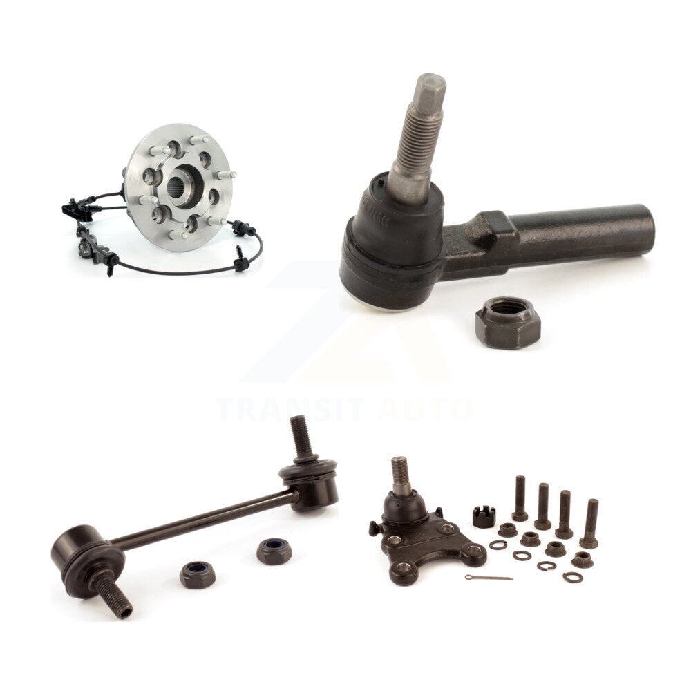 Bearing Lower Ball Joint Outer Tie Rod & Link Front Right Kit For Chevrolet GMC