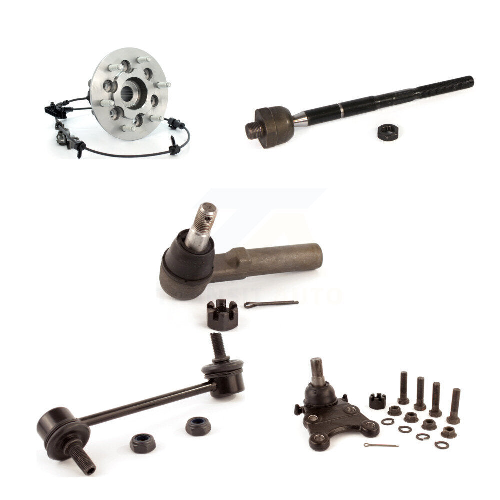 Bearing Lower Ball Joint Tie Rod & Link Front Right Kit (5Pc) For Chevrolet GMC